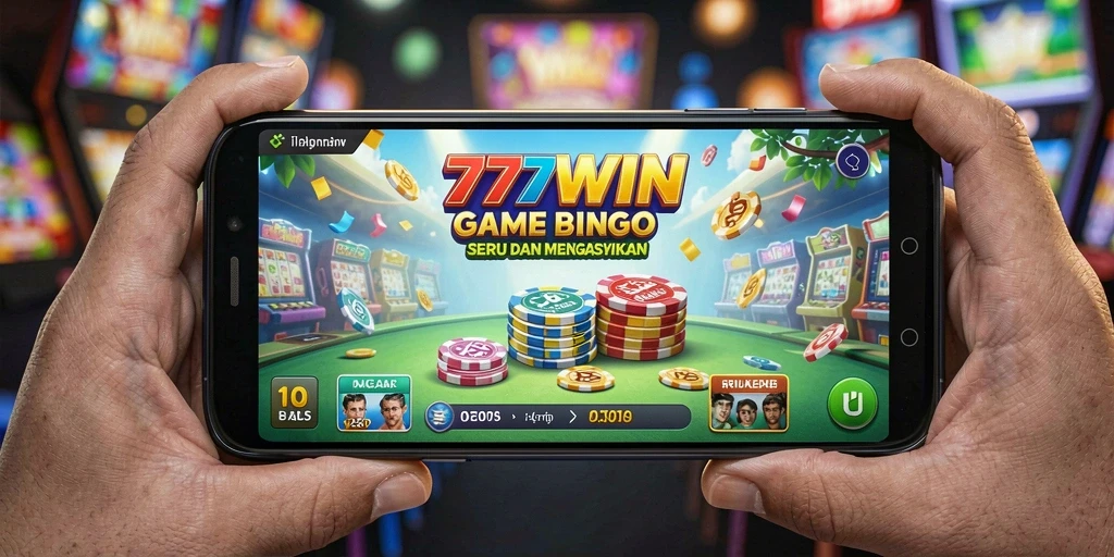 Tampilan seru gameplay Bingo di 777WIN yang menegangkan.