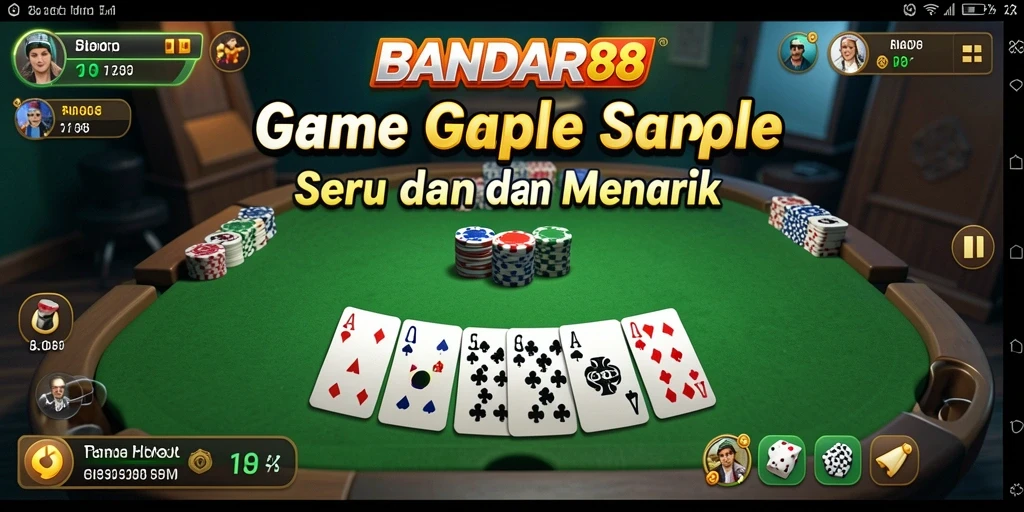 Tampilan menarik dan gameplay seru dari BANDAR88.