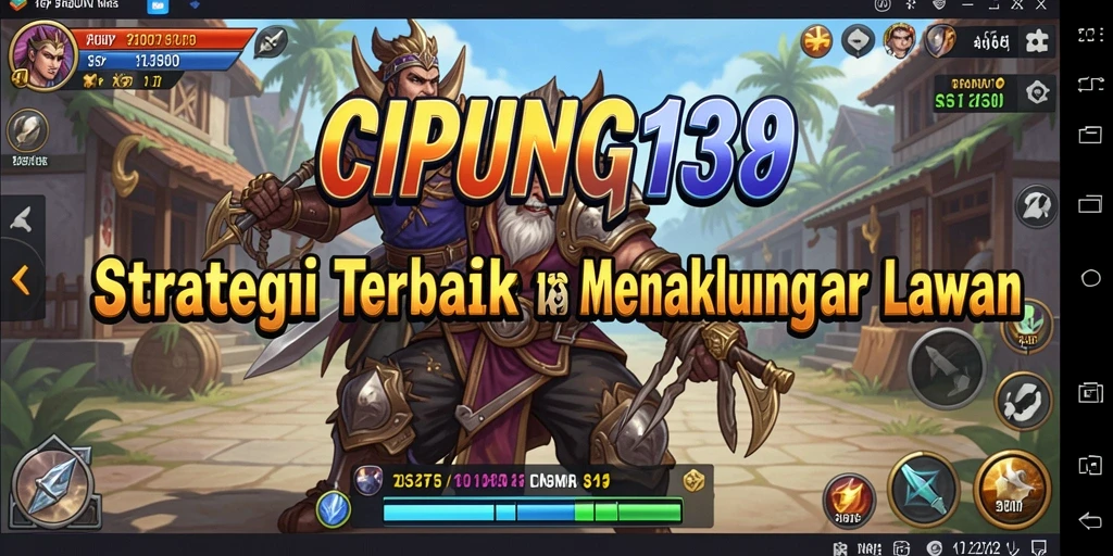 Tangkapan layar menampilkan momen mendebarkan di gameplay strategi.