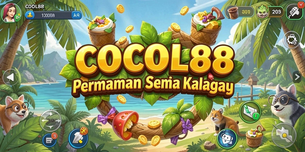 Tampilan gameplay COCOL88 yang menarik dan seru.