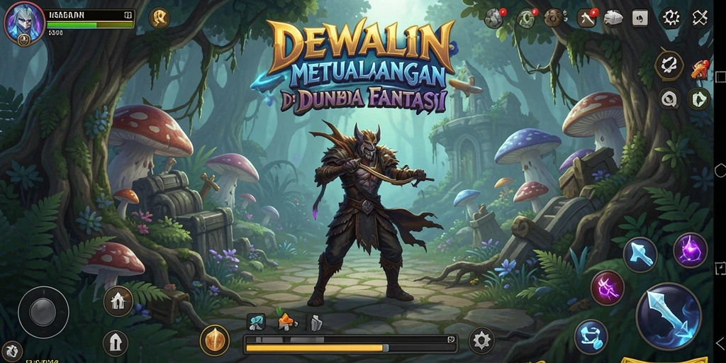 Gameplay DEWALIN yang penuh tantangan dan petualangan seru.