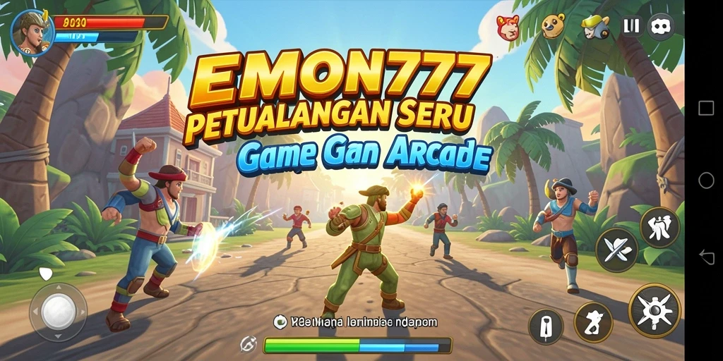 Tampilan gameplay seru dan menegangkan dari EMON777.