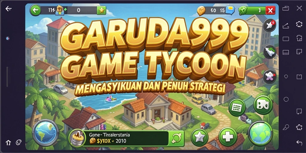 Screenshot yang menampilkan gameplay Tycoon yang mengasyikkan di GARUDA999.