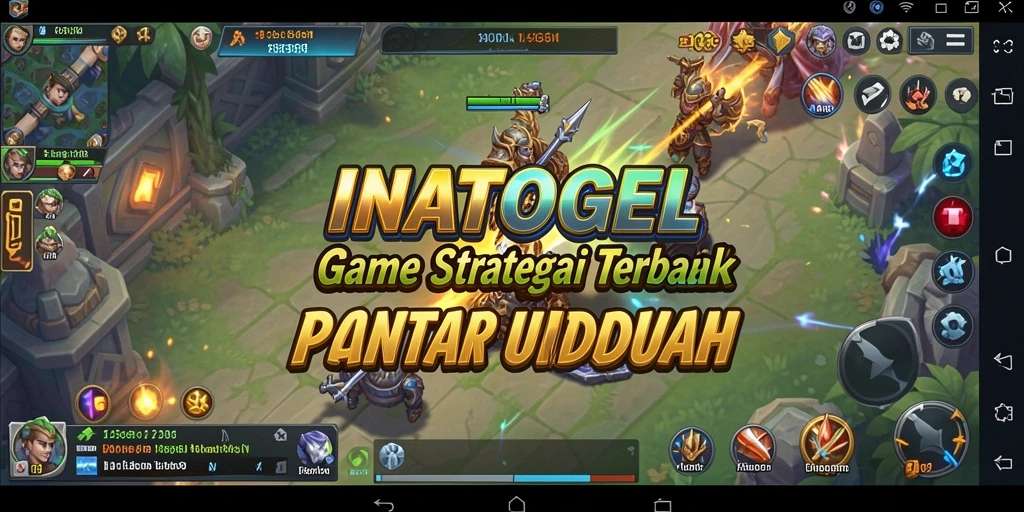 Tampilan gameplay mendebarkan dari INATOGEL dengan strategi mendalam.