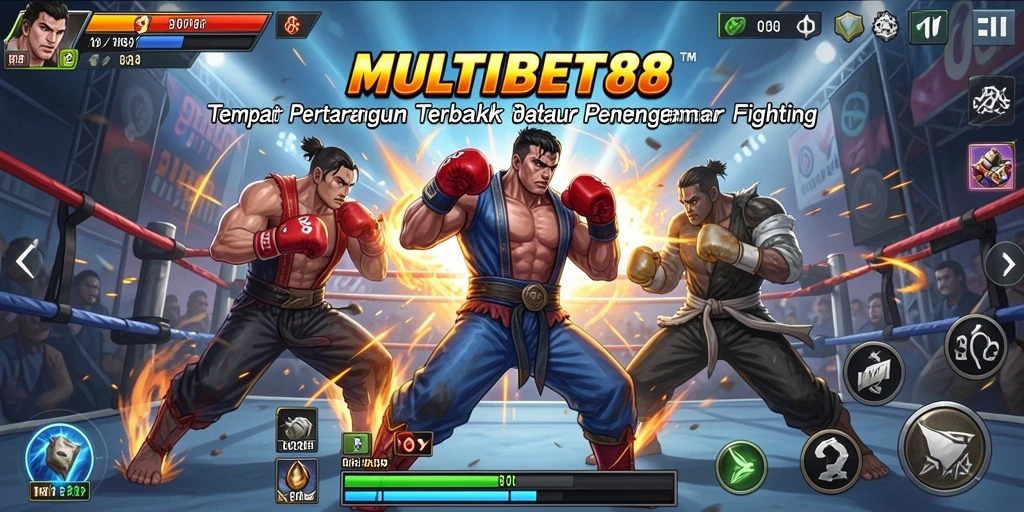 Tampilan seru dari gameplay MULTIBET88 yang menggugah semangat bertarung.